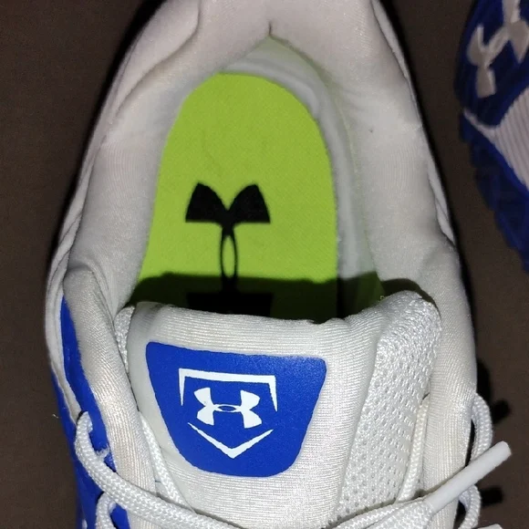 Under Armour Yard Trainer - Turf Men's Sneakers  Blue and White 11.5 - Picture 2 of 5